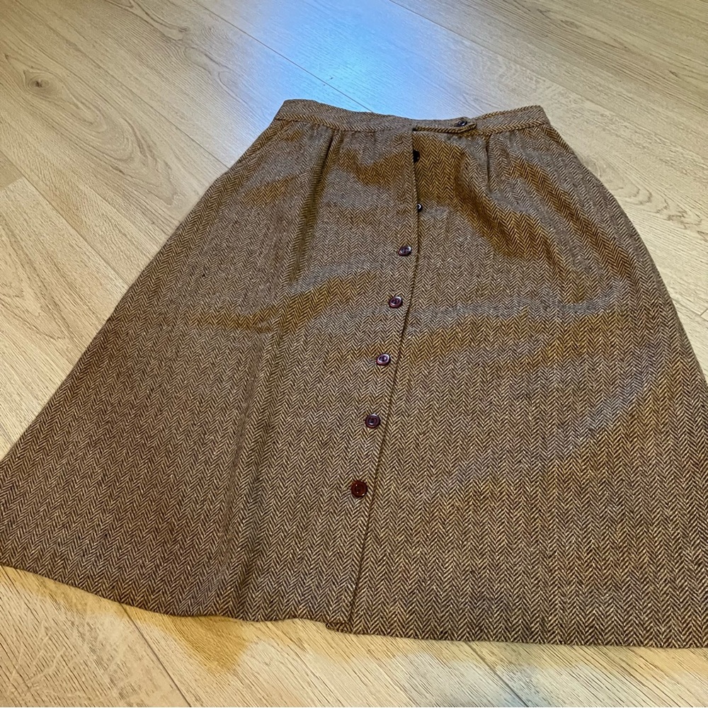Vintage wool skirt